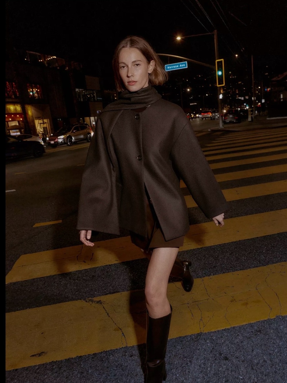Zara Brow Coat Medium